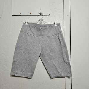 "Ambience" Gray Biker Shorts Women's Size 1X